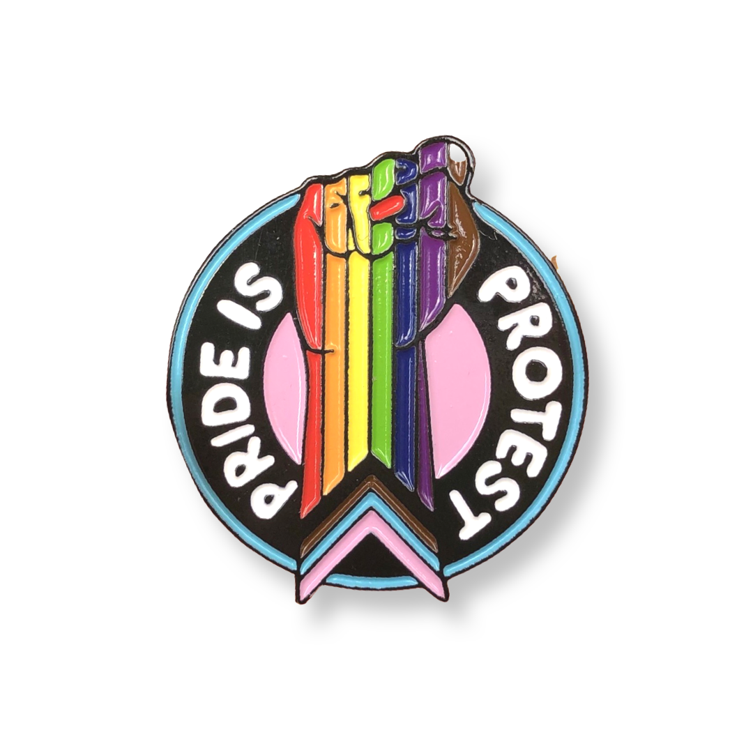 Protest pin sale